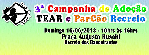 Campanha de Adoção TEAR - 16/06/13 - Recreio - Rio de Janeiro.
