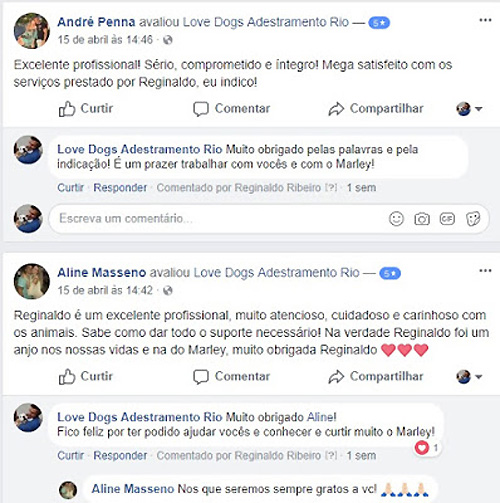 Avaliação de Clientes