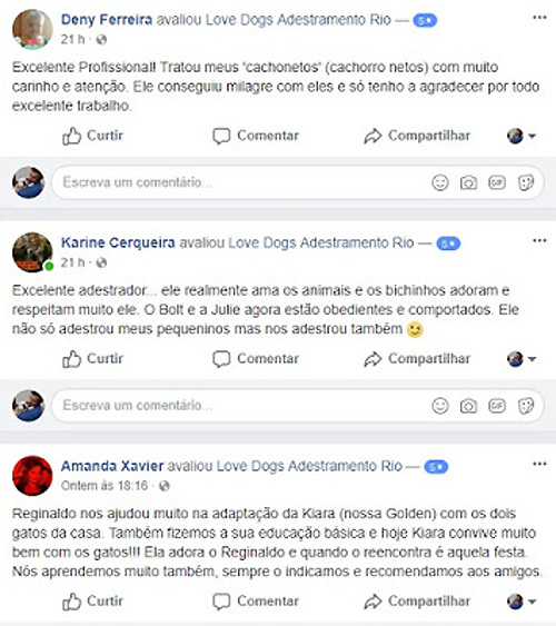 Avaliação de Clientes